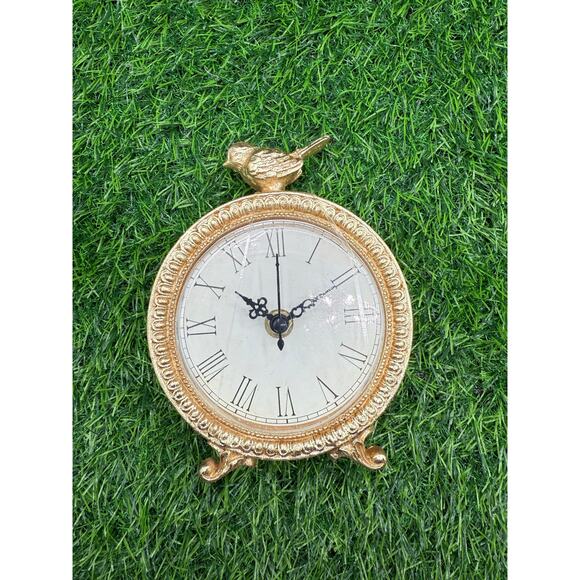 Ashland 6.5" Gold Bird Tabletop Clock - Picture 7 of 8